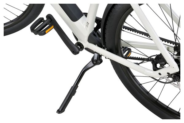 Raleigh ONE Elektro-Citybike mit Riemenantrieb, 1 Gang, 27,5 Zoll, Weiß
