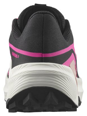 Chaussures Trail Salomon Genesis 2 Noir/Rose Femme