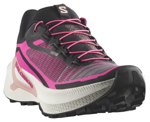 Chaussures Trail Salomon Genesis 2 Noir/Rose Femme