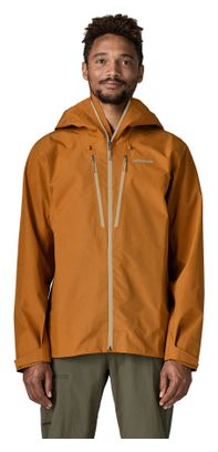 Chaqueta impermeable Patagonia Triolet naranja para hombre