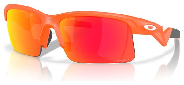 Lunettes Enfant Oakley Capacitor Neon Orange / Prizm Ruby / Ref : 0OJ9013-0762