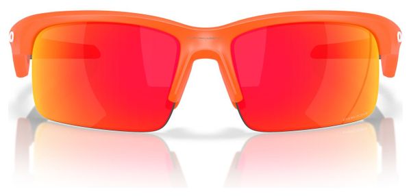 Lunettes Enfant Oakley Capacitor Neon Orange / Prizm Ruby / Ref : 0OJ9013-0762