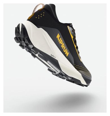 Scarpe da trail Kiprun Kipsummit Waterproof Nero/Arancione da uomo