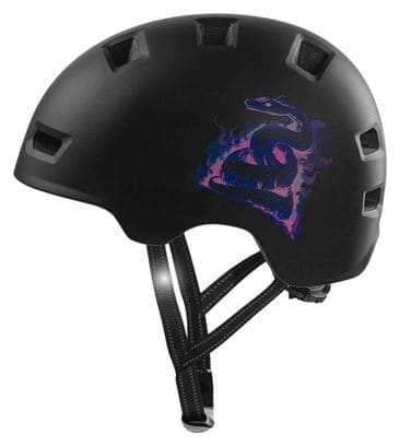 Casque vélo et skate | Serpent Violet L (57-61 cm) | Certifié EN1078