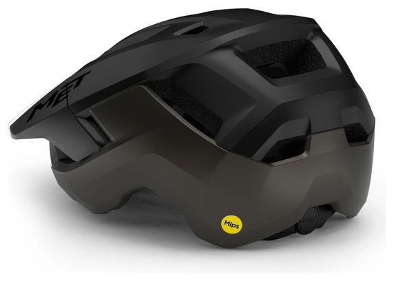 Met Terrae Mips MTB-Helm Schwarz