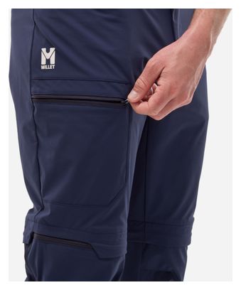 Millet Ubic Stretch Convertible Zip Off Pants Blue