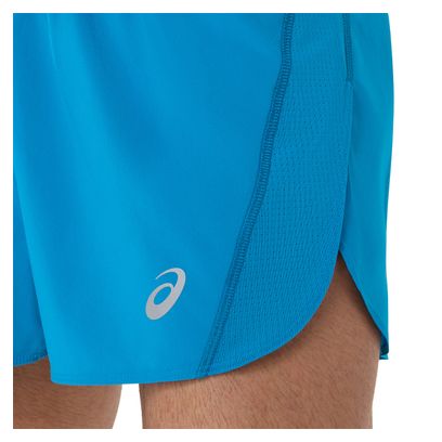 Asics Core Split Shorts Blauw Heren