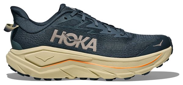 Hoka Challenger 8 Trail-Schuhe, groß, blau/orange, Herren