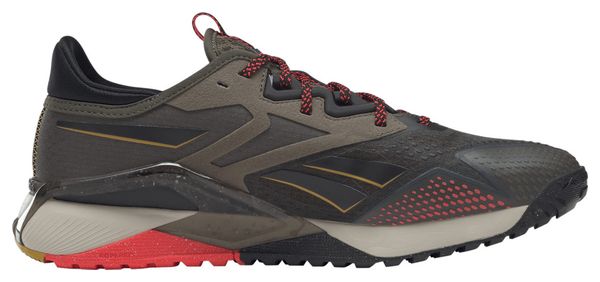 Schuhe Reebok Nano X2 TR Adventure Khaki / Rot