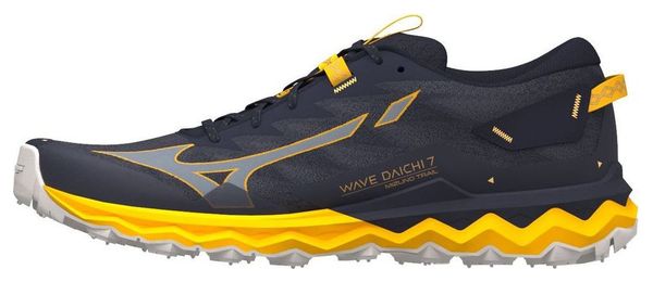 Mizuno Wave Daichi 7 Running Shoes Blue Yellow