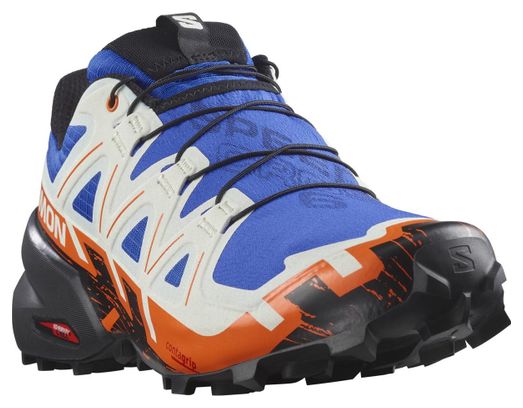 Chaussures de Trail Salomon Speedcross 6 Bleu Orange Noir Homme
