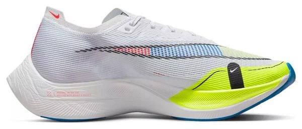 Nike ZoomX Vaporfly Next% 2 Weiß Gelb Blau