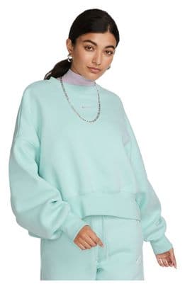 Women's long-sleeved sweatshirt Nike Sportswear Phoenix Fleece Blue