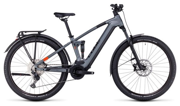 Cube Stereo Hybrid 120 Pro 625 Allroad Elettrica Full Suspension MTB Shimano Deore 12S 625 Wh 27.5'' Flash Grey 2023