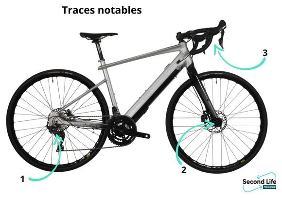 Produit Reconditionné - Vélo Route Electrique Sunn Volt Finest 250wh Shimano Ultegra 11V Gris 2019