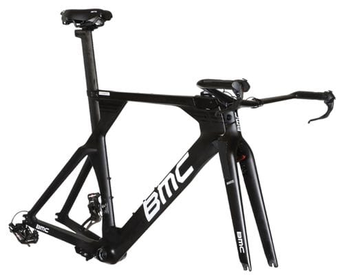 Team Pro Bike -Kit Rahmen / Gabel BMC Timemachine 01 AG2R Campagnolo Super Record EPS 11V Kufen 2021 'Ben O'Connor'