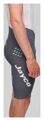 Culote corto Maap GreenEDGE 26 Gris/Verde para hombre