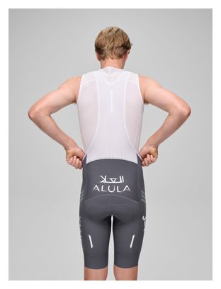 Culote corto Maap GreenEDGE 26 Gris/Verde para hombre
