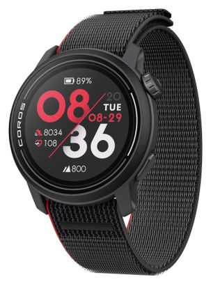 Reloj GPS Coros Pace 3 Nylon Tinta Negra