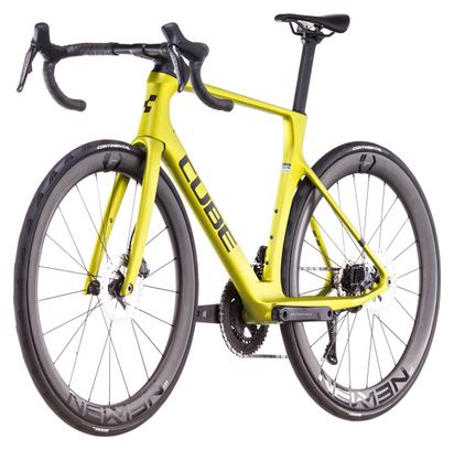 Cube Agree C:62 Bici da corsa Shimano Ultegra Di2 12S 700 mm Flash Lime Green 2025
