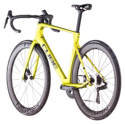 Cube Agree C:62 Bici da corsa Shimano Ultegra Di2 12S 700 mm Flash Lime Green 2025