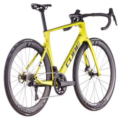 Cube Agree C:62 Bici da corsa Shimano Ultegra Di2 12S 700 mm Flash Lime Green 2025
