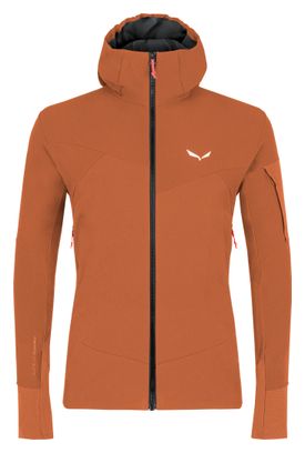 Giacca Softshell da uomo Salewa Agner Durastretch Brown