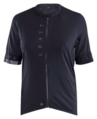 Leatt Endurance 5.0 Damestrui met korte mouwen Zwart