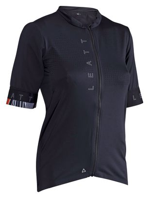 Leatt Endurance 5.0 Damestrui met korte mouwen Zwart