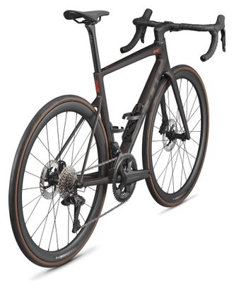 Vélo de Route BMC Teammachine SLR 01 Six Shimano Ultegra Di2 12V 700 mm Carbone à Paillettes Rouges 2027