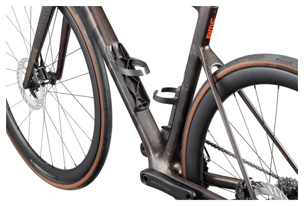 Vélo de Route BMC Teammachine SLR 01 Six Shimano Ultegra Di2 12V 700 mm Carbone à Paillettes Rouges 2027