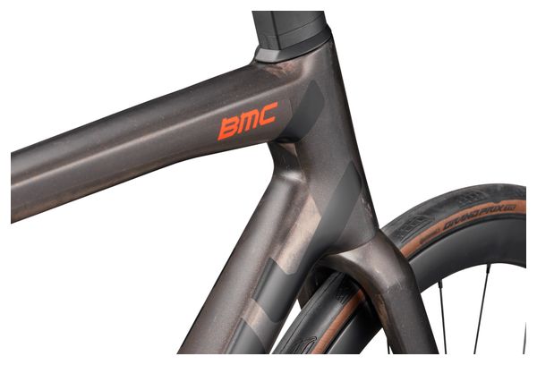 Vélo de Route BMC Teammachine SLR 01 Six Shimano Ultegra Di2 12V 700 mm Carbone à Paillettes Rouges 2027