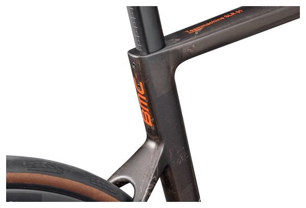 Vélo de Route BMC Teammachine SLR 01 Six Shimano Ultegra Di2 12V 700 mm Carbone à Paillettes Rouges 2027