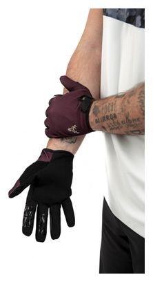 Gants Animoz Wild Bordeaux