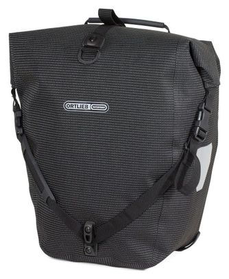 Ortlieb Back Roller High Visibility Bagagezak 20L Zwart Reflecterend