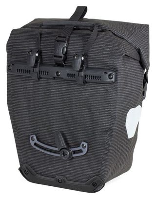 Ortlieb Back Roller High Visibility Bagagezak 20L Zwart Reflecterend