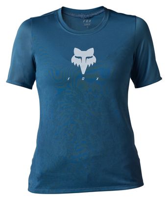 Fox Ranger TruDri Women's Slate Blue Short Sleeve Jersey