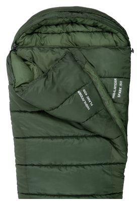 Sac de couchage momie Highlander Phoenix Flame 400-3/4 saisonnier-vert
