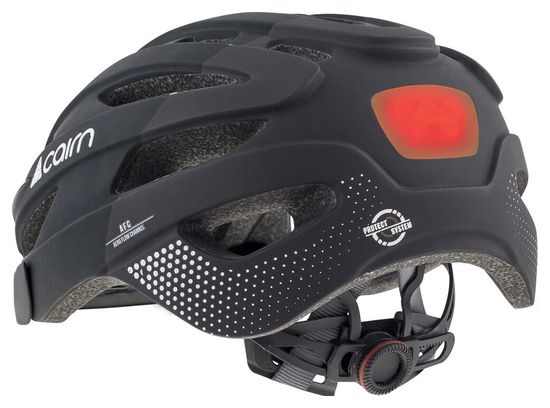 Cairn Fusion Led Usb Unisex Helm Mat Zwart