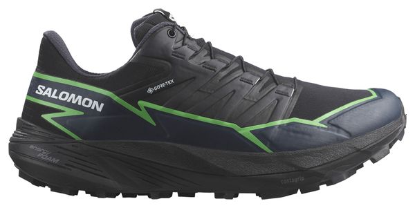 Salomon Thundercross Gore-Tex Trail Shoes Black/Green