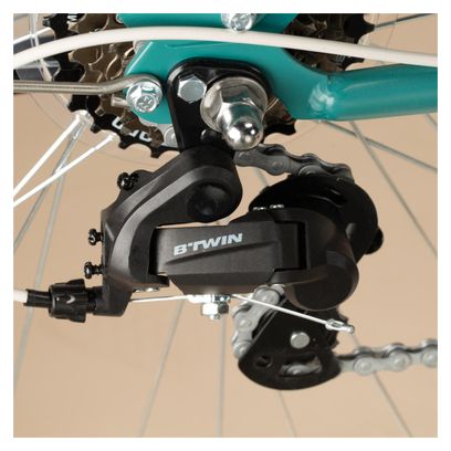 Elops 520 Bicicleta de ciudad Microshift 6S 700 mm Verde 2024