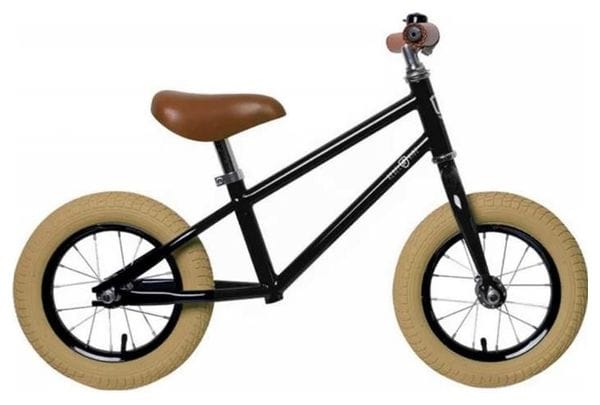 Bicicleta sin pedales Rebel Kidz Classic Runner 12.5 &#39;&#39; Negro 2-4 años