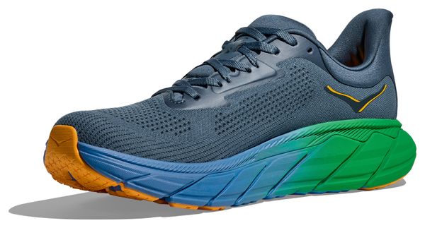 Hoka Arahi 7 Hardloopschoenen Blauw/Groen Heren