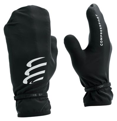 Compressport Hurricane Waterdichte Wanten Zwart
