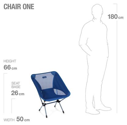 Klappstuhl Ultraleichter Helinox Chair One Blau