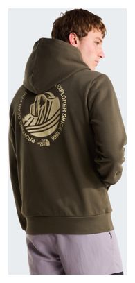 Sweat The North Face Monte Graphic Hoodie Vert Homme
