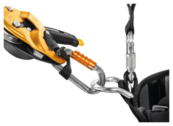 Mosquetón Petzl Am'D Ball-Lock Gris