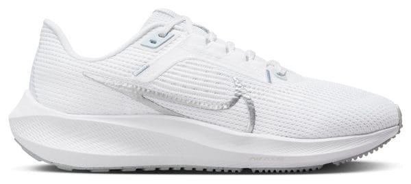 Nike Air Zoom Pegasus 40 White Grey Women's Running Shoes