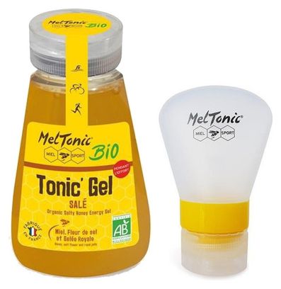 Organic salted energy gel refill 250g MelTonic + Fiole