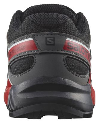 Chaussures de Randonnée Enfant Salomon Speedcross Noir/Rouge